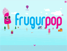 Tablet Screenshot of frugurpop.com